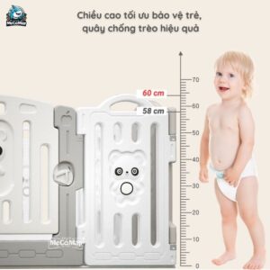 Quây cũi nhựa Little Bear 39 quay cui nhua thao lap little bear 2