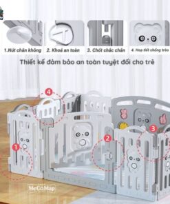 quay cui nhua thao lap little bear 3