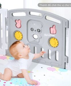 quay cui nhua thao lap little bear 4