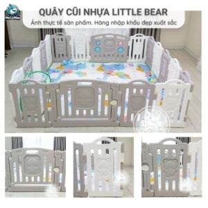 Quây cũi nhựa Little Bear 43 quay cui nhua thao lap little bear 5
