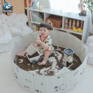 Bể bóng vải cho bé hình tròn 47 be bong vai cho be 20