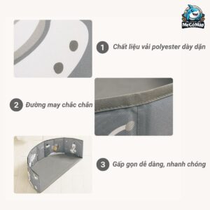 Bể bóng vải cho bé hình tròn 42 be bong vai cho be 22