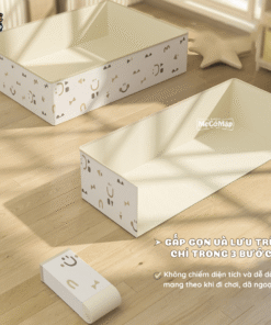 Bể bóng gấp gọn dễ dàng chỉ với 3 bước đơn giản, nhanh chóng