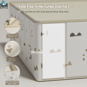 Bể bóng vải có thiết kế dạng hình chữ nhật lạ mắt, vuông vắn góc cạnh