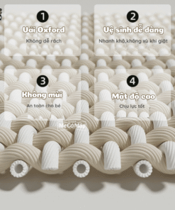 Bể bóng gấp gọn dễ dàng chỉ với 3 bước đơn giản, không chiếm diện tích và dễ dàng mang theo khi di chuyển