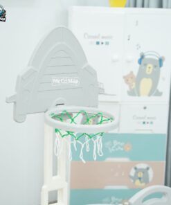 Quây cũi nhựa gấp gọn Pakey Vũ Trụ 36 quay gap gon vu tru 1