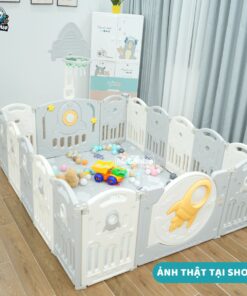 Quây cũi nhựa gấp gọn Pakey Vũ Trụ 33 quay gap gon vu tru 13