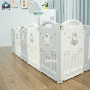 Quây cũi nhựa gấp gọn Pakey Vũ Trụ 37 quay gap gon vu tru 14