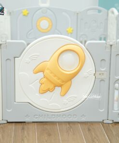 Quây cũi nhựa gấp gọn Pakey Vũ Trụ 35 quay gap gon vu tru 2