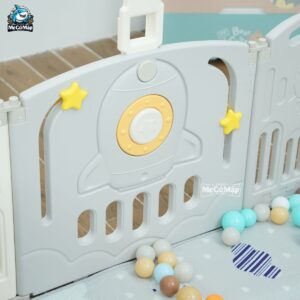 Quây cũi nhựa gấp gọn Pakey Vũ Trụ 34 quay gap gon vu tru 3