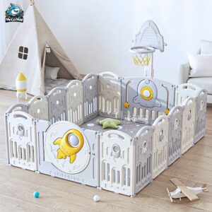 Quây cũi nhựa gấp gọn Pakey Vũ Trụ 28 Quây cũi nhựa gấp gọn Pakey Vũ Trụ