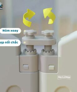 Quây cũi nhựa gấp gọn Pakey Vũ Trụ 29 quay gap gon vu tru 8