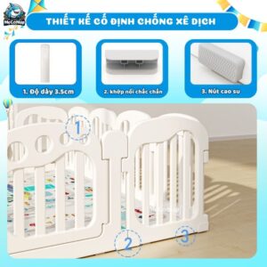 Quây cũi nhựa cao cấp Bambi kids 63 quay cui nhua bambi kids 8