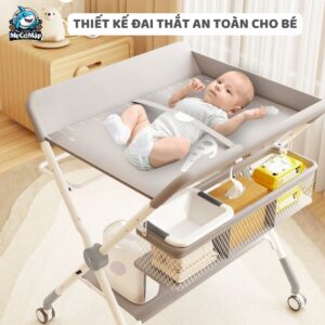 Bàn thay tã cho bé Lampa 33 ban thay ta lampa 10