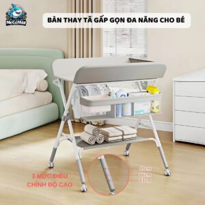Bàn thay tã cho bé Lampa 32 ban thay ta lampa 13