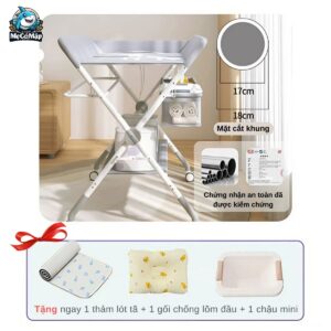 Bàn thay tã cho bé Lampa 31 ban thay ta lampa 15