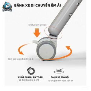 Bàn thay tã cho bé Lampa 35 ban thay ta lampa 5