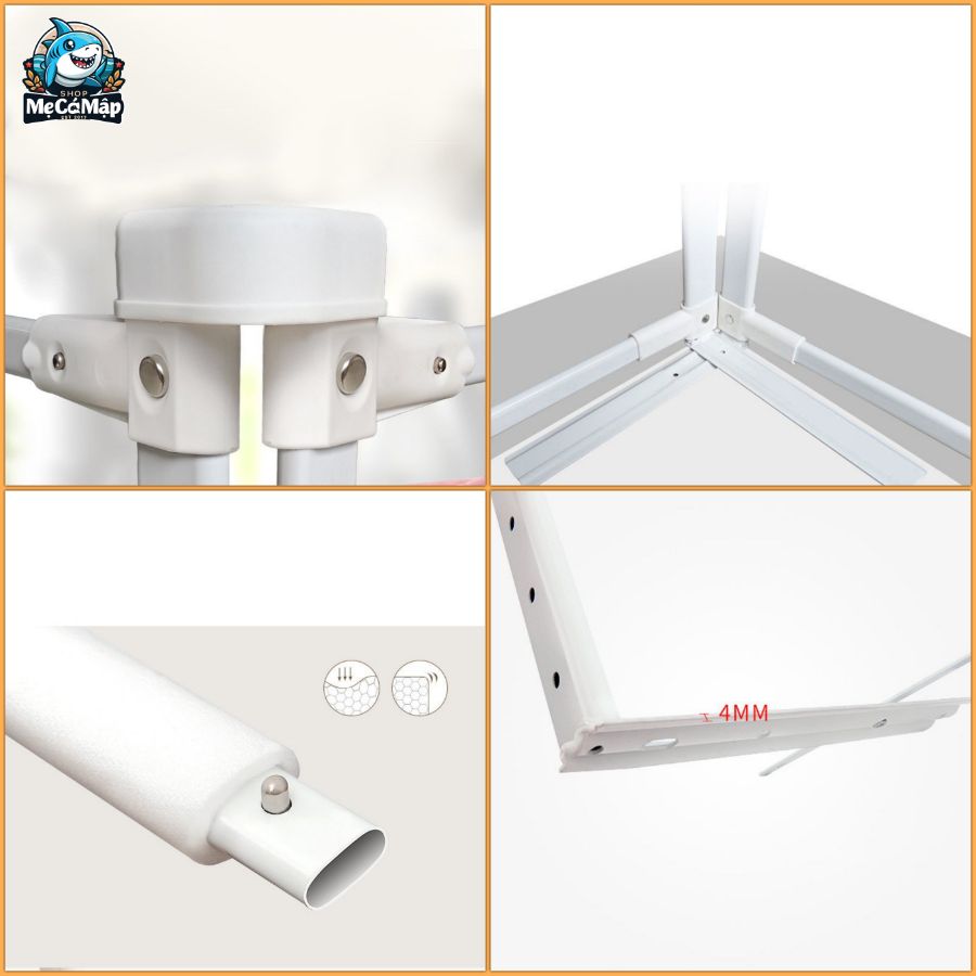 Lắp thanh chắn giường có cần khoan không?