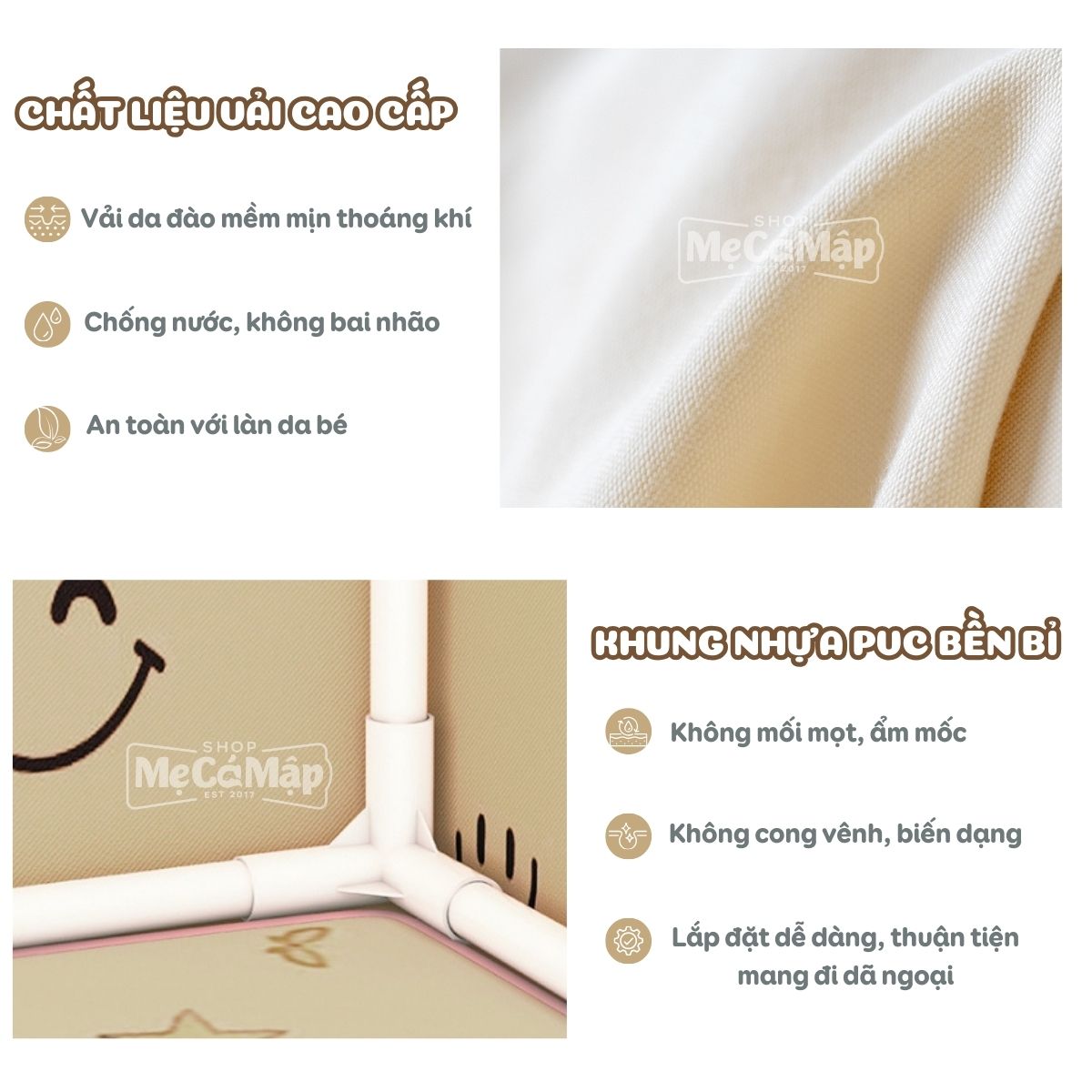 Lều vải cho bé Pakey LV1 60 leu vai pakey 1 1