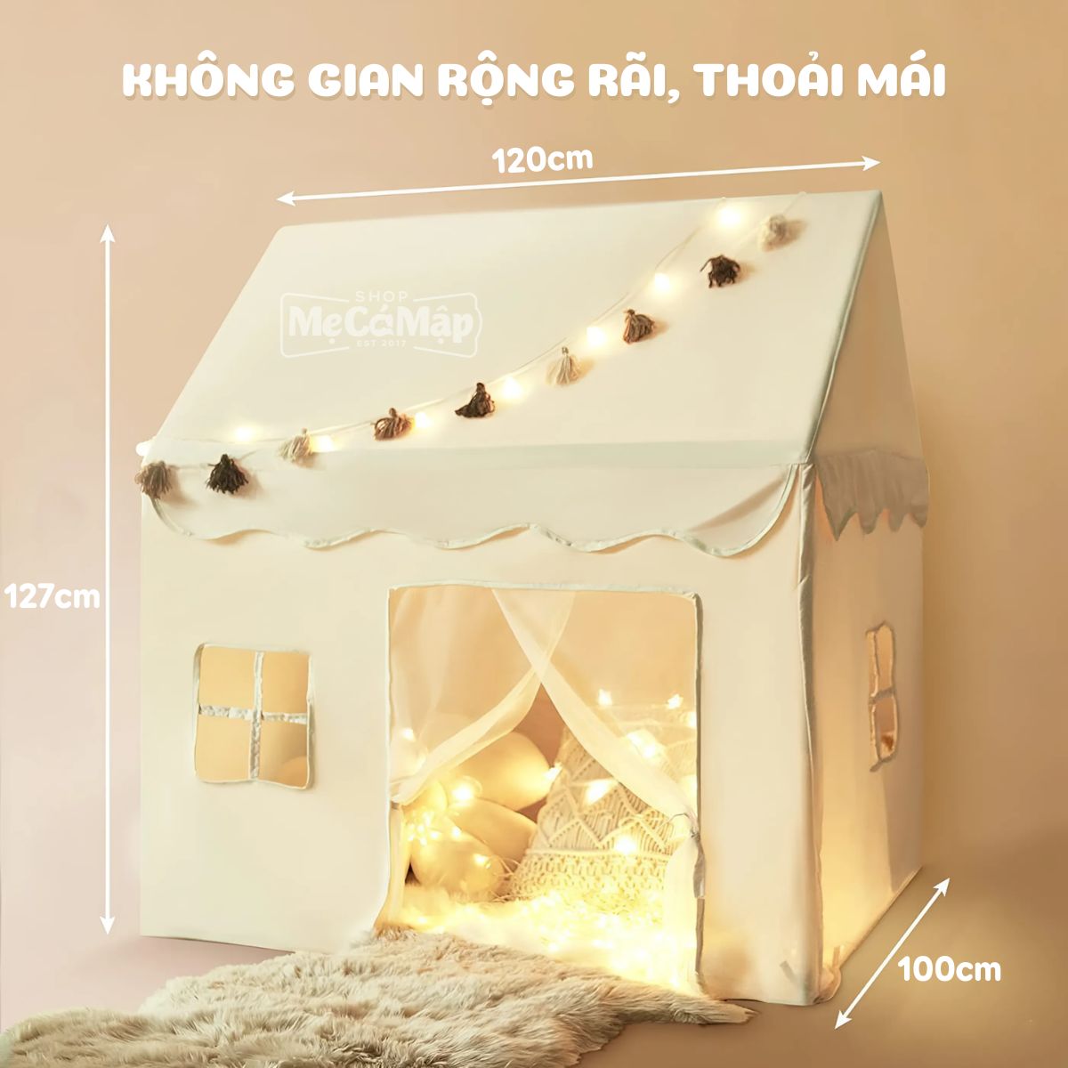 Lều vải cho bé Pakey LV1 56 leu vai pakey 7