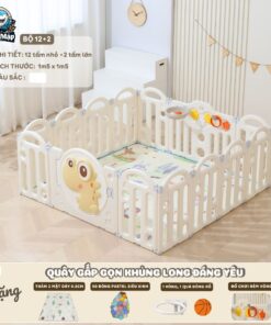 quay cui nhua gap gon khung long 1