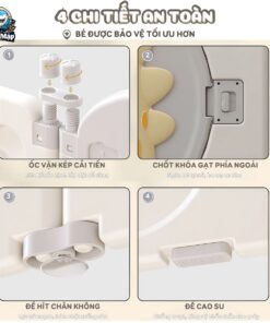 quay cui nhua gap gon khung long 13