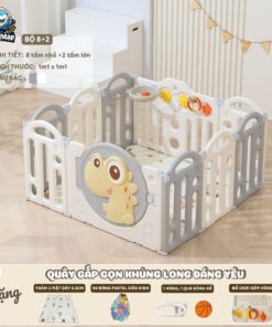 quay cui nhua gap gon khung long 25