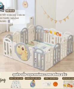 quay cui nhua gap gon khung long 27