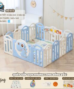 quay cui nhua gap gon khung long 35