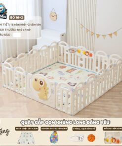 quay cui nhua gap gon khung long 4