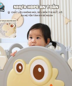 quay cui nhua gap gon khung long 5