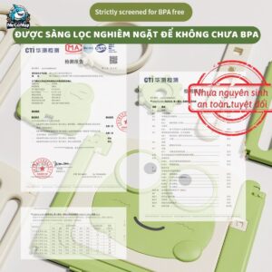 Quây cũi gấp gọn Pakey Ếch xanh 41 quay ech xanh 13