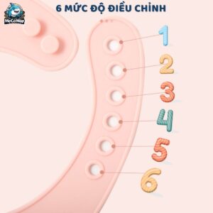 Yếm ăn dặm cho bé silicon có máng 55 Yem an dam silicone 9