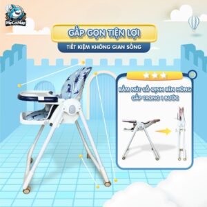 Ghế ăn dặm cho bé Pakey HA013 47 ghe an dam HA013 8