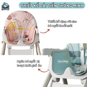 Ghế ăn dặm HA038 nâng cấp 50 ghe an dam HA038 nang cap 1