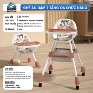 Ghế ăn dặm cho bé Pakey HA08 49 ghe an dam HA08 27