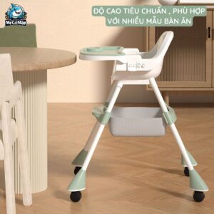 Ghế ăn dặm cho bé Pakey HA08 64 ghe an dam HA08 6