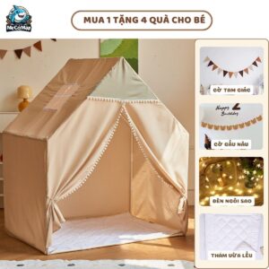 Lều vải cho bé Pakey LV3 20 leu vai pakey lv3 4