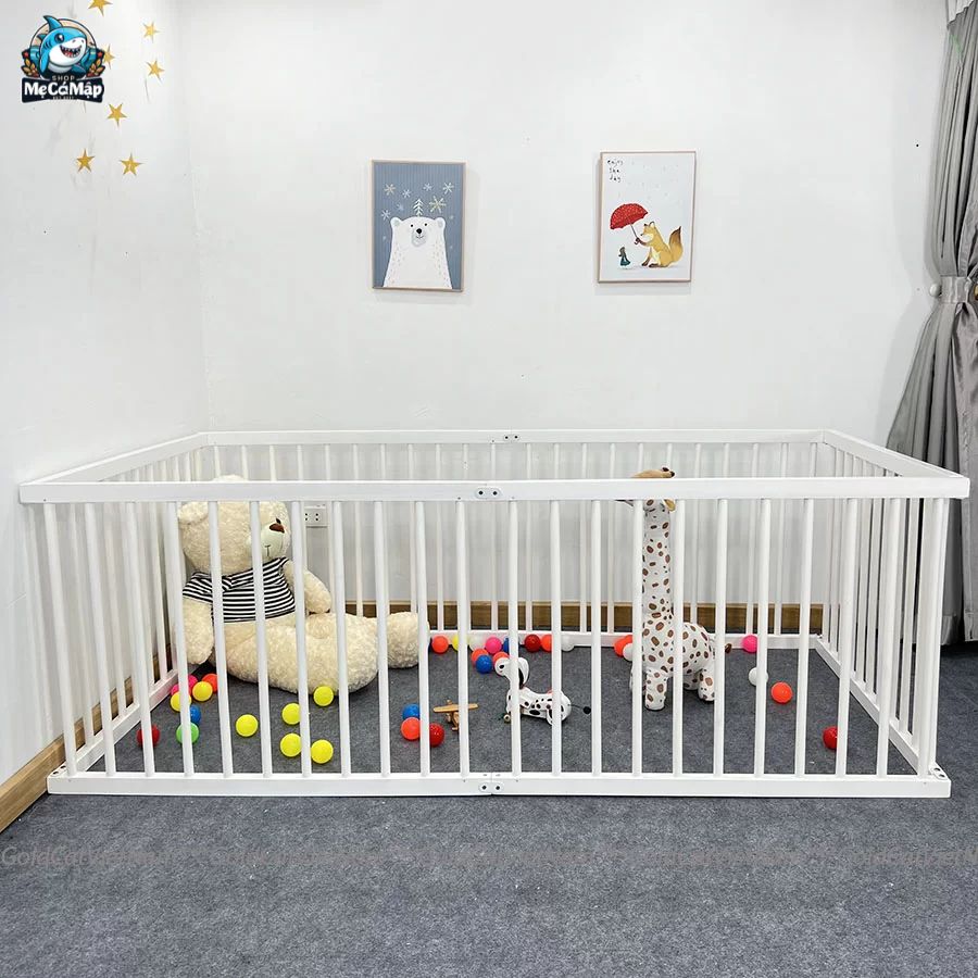 Những mẫu quây cũi gỗ cho bé đẹp, an toàn nhất 17 Quây gỗ công nghiệp giá rẻ đa dạng kích thước
