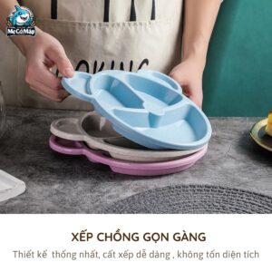 Set ăn dặm lúa mạch cho bé hình gấu 47 set an dam lua mach hinh gau 11