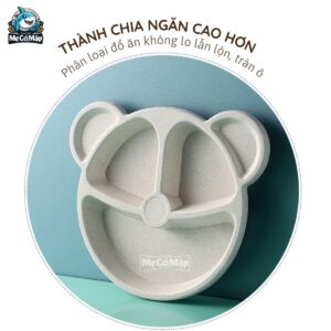 Set ăn dặm lúa mạch cho bé hình gấu 43 set an dam lua mach hinh gau 3
