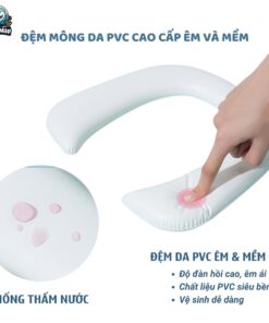 Nắp thu nhỏ bồn cầu cho bé kèm thang 30 Thang bo 2in1 2