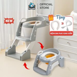 Nắp thu nhỏ bồn cầu cho bé kèm thang 23 Thang bo 2in1 8