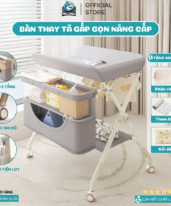 Bàn thay tã cho bé Lampa BT02 24 ban thay ta nang cap BT02 11