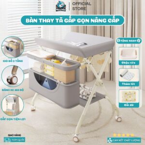 Bàn thay tã cho bé Lampa BT02 24 ban thay ta nang cap BT02 11