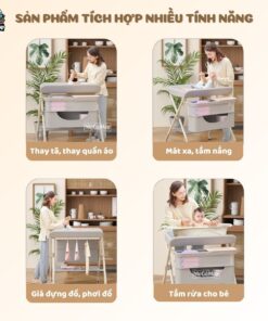 Bàn thay tã cho bé Lampa BT02 29 ban thay ta nang cap BT02 2