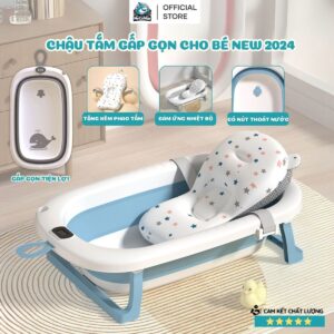 Chậu tắm cho bé gấp gọn Pakey CT01 30 chau tam cho be gap gon CT01 16