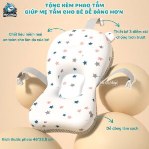Chậu tắm cho bé gấp gọn Pakey CT01 31 chau tam cho be gap gon CT01 6
