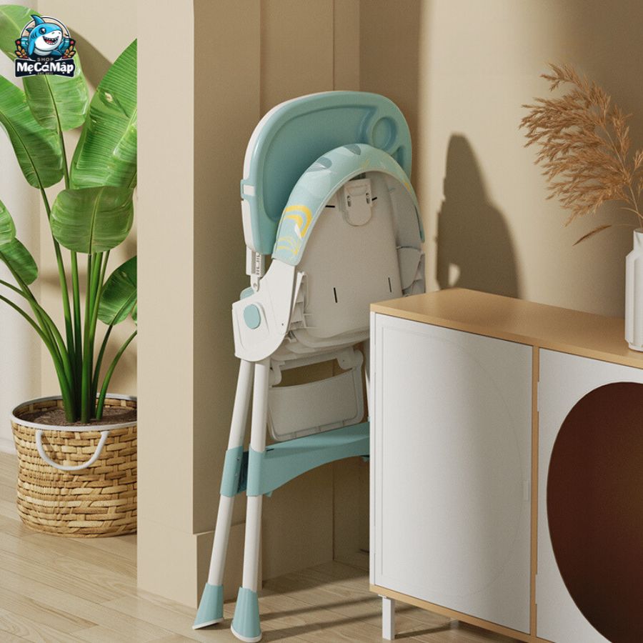 Ghế ăn dặm gấp gọn tiện lợi