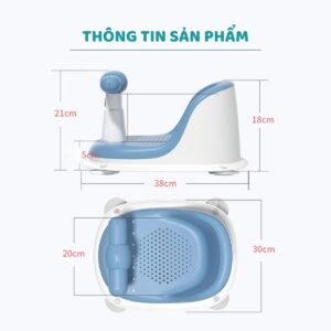 Ghế ngồi tắm cho bé đa năng Pakey 48 ghe ngoi tam cho be 1